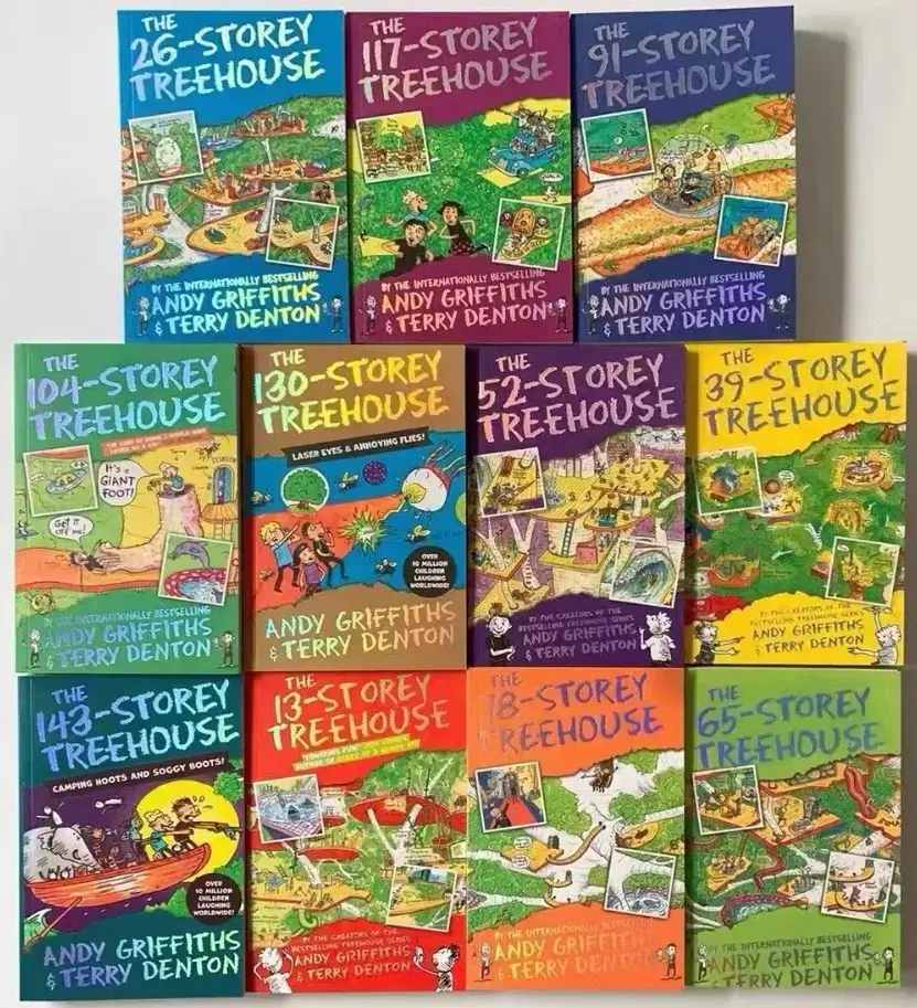 영어책-나무집 Storey Treehouse 12종(음원)13층~156층 | 브랜드 중고